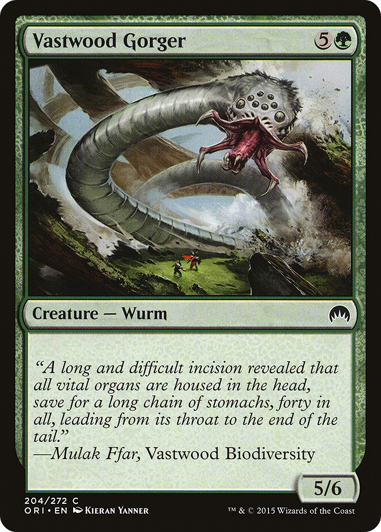 Vastwood Gorger (ORI-204) - Magic Origins Foil