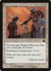 Mageta's Boon (14) [Prophecy]