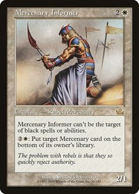 Mercenary Informer (15) [Prophecy]