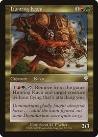 Hunting Kavu (252) [Invasion]