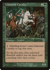 Llanowar Cavalry (195) [Invasion]