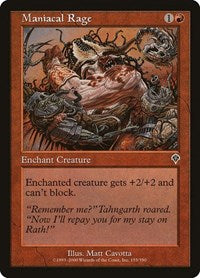 Maniacal Rage (155) [Invasion]
