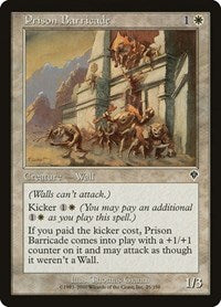 Prison Barricade (25) [Invasion]