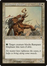 Rampant Elephant (28) [Invasion]