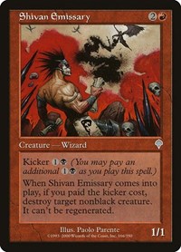 Shivan Emissary (166) [Invasion]