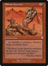 Shivan Harvest (167) [Invasion]