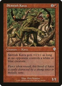 Skittish Kavu (168) [Invasion]