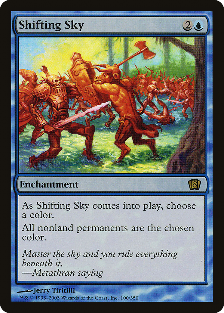 Shifting Sky (8ED-100★) - 8th Edition