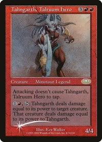 Tahngarth, Talruum Hero (Alt. Art Foil) (74) [Planeshift]