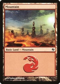 Mountain (75) (75) [Duel Decks: Venser vs. Koth]