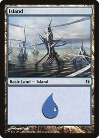 Island (42) (42) [Duel Decks: Venser vs. Koth]