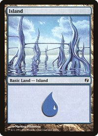 Island (43) (43) [Duel Decks: Venser vs. Koth]