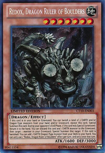 Redox, Dragon Ruler of Boulders (CT10-EN003) [2013 Collectors Tins]