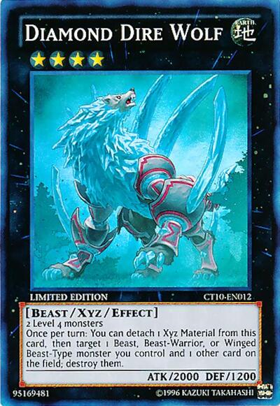 Diamond Dire Wolf (CT10-EN012) [2013 Collectors Tins]