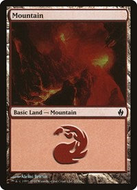 Mountain (33) (33) [Premium Deck Series: Fire and Lightning]