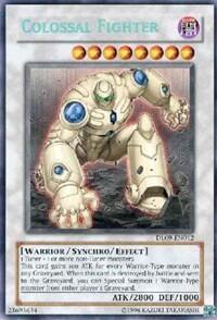 Colossal Fighter (Blue) (DL09-EN012) [Duelist League Promo]