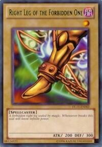 Right Leg of the Forbidden One (Purple) (DL11-EN002) [Duelist League Promo]