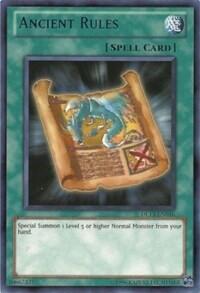 Ancient Rules (Red) (DL13-EN016) [Duelist League Promo]