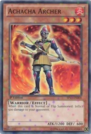 Achacha Archer (Starfoil) (SP13-EN004) - Star Pack 2013 Unlimited