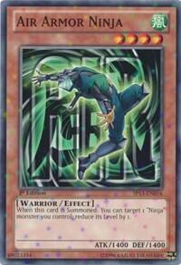 Air Armor Ninja (Starfoil) (SP13-EN016) [Star Pack 2013]