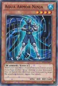 Aqua Armor Ninja (Starfoil) (SP13-EN017) [Star Pack 2013]