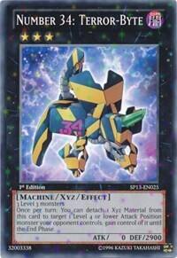 Number 34: Terror-Byte (Starfoil) (SP13-EN025) [Star Pack 2013]