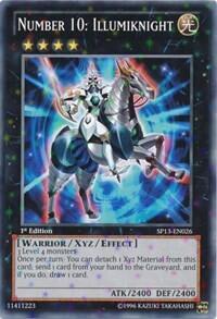 Number 10: Illumiknight (Starfoil) (SP13-EN026) [Star Pack 2013]