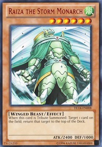 Raiza the Storm Monarch (Red) (DL14-EN008) [Duelist League Promo]