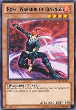 Rose, Warrior of Revenge (Blue) (DL16-EN005) - Duelist League Promo Unlimited