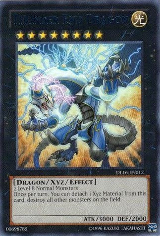 Thunder End Dragon (Blue) (DL16-EN012) [Duelist League Promo]