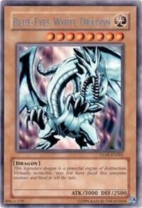 Blue-Eyes White Dragon (Silver) (DL09-EN001) [Duelist League Promo]