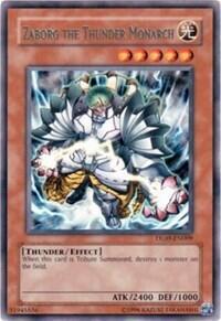 Zaborg the Thunder Monarch (Green) (DL09-EN009) [Duelist League Promo]