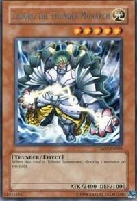 Zaborg the Thunder Monarch (Silver) (DL09-EN009) [Duelist League Promo]