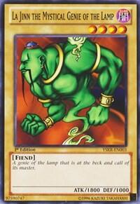 La Jinn the Mystical Genie of the Lamp (YSKR-EN003) [Starter Deck: Kaiba Reloaded]