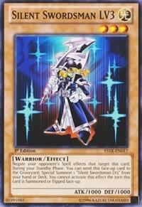 Silent Swordsman LV3 (YSYR-EN017) [Starter Deck: Yugi Reloaded]