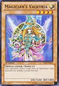 Magician's Valkyria (YSYR-EN023) [Starter Deck: Yugi Reloaded]