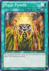 Mage Power (YSYR-EN029) [Starter Deck: Yugi Reloaded]