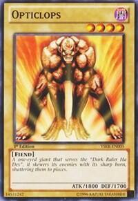 Opticlops (YSKR-EN005) [Starter Deck: Kaiba Reloaded]