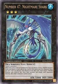 Number 47: Nightmare Shark (YZ04-EN001) [Yu-Gi-Oh! ZEXAL Manga Promotional Cards]