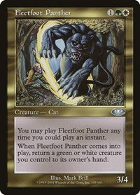 Fleetfoot Panther (108) [Planeshift]