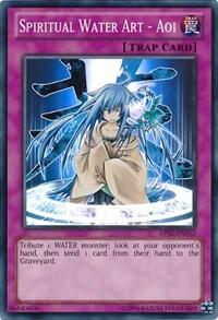 Spiritual Water Art - Aoi (AP02-EN012) [Astral Pack 2]
