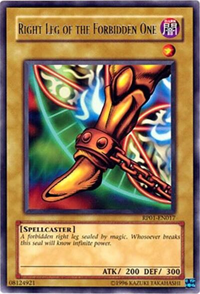 Right Leg of the Forbidden One (RP01-EN017) [Retro Pack]