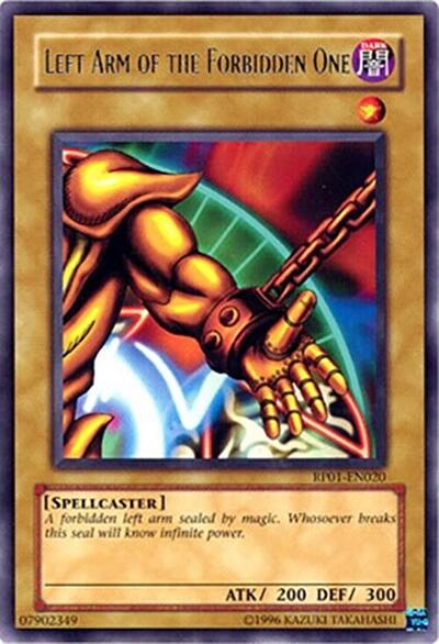 Left Arm of the Forbidden One (RP01-EN020) [Retro Pack]