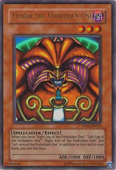 Exodia the Forbidden One (RP01-EN021) [Retro Pack]