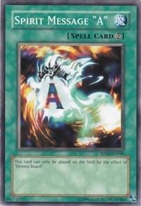Spirit Message "A" (RP02-EN048) [Retro Pack 2]