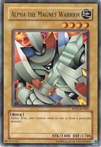 Alpha The Magnet Warrior (RP02-EN089) [Retro Pack 2]
