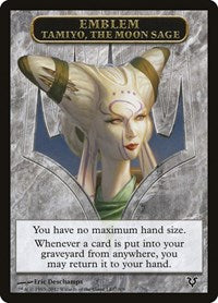 Emblem - Tamiyo, the Moon Sage (8) [Avacyn Restored]