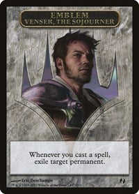 Emblem - Venser, the Sojourner (E1) [Duel Decks: Venser vs. Koth]