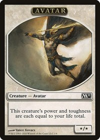 Avatar Token (1) [Magic 2011 (M11)]
