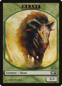 Beast Token (4) [Magic 2012 (M12)]